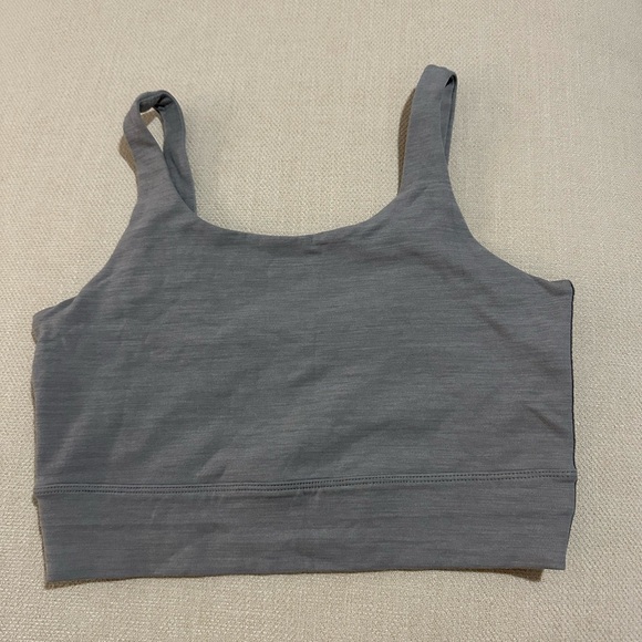 Nike Grey Workout Top - Picture 1 of 6